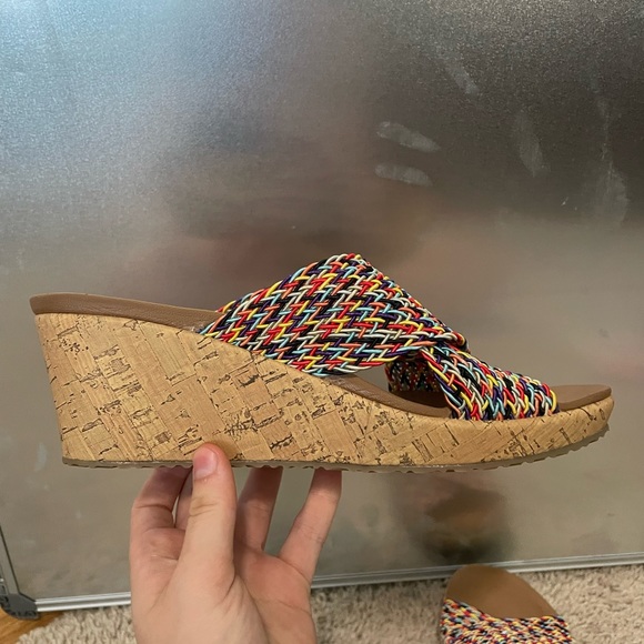 Rainbow laces, overlap, heels - Picture 4 of 6